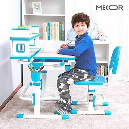 ADJUSTABLE ERGONOMIC CHILDREN STUDY TABIL CHAIR SET