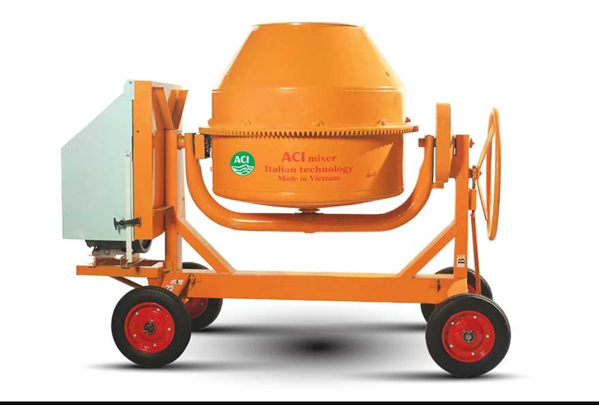 Concrete Mixer Machine with 7 HP Diesel Engine