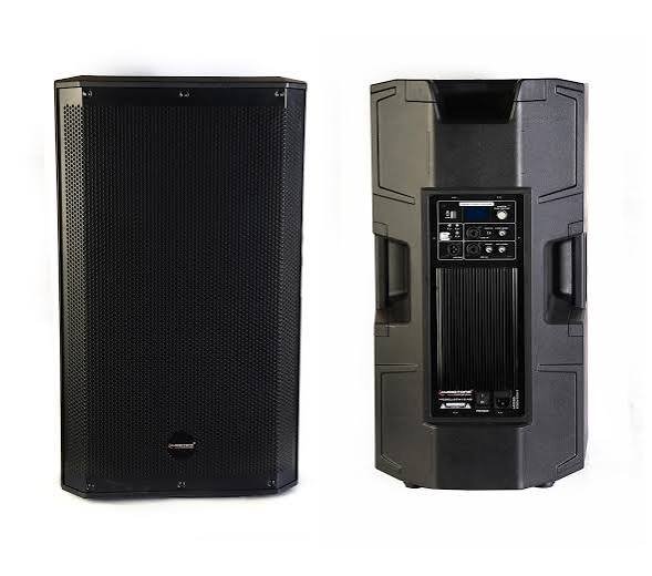 Heavy duty 15inch active stage pa speaker with amplifier