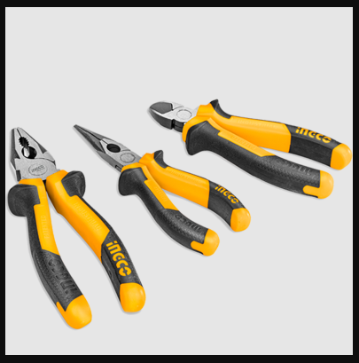 Combination Pliers & Wire Cutter 3 Piece Set
