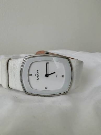 SKAGEN DENMARK MINIMALIST STEEL MESH DRESS WATCH