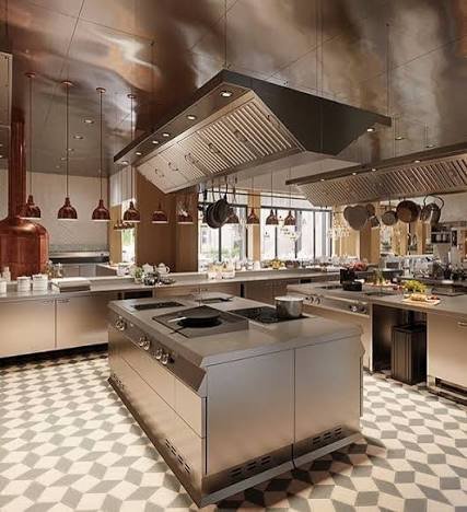 1200sq running theme restaurant & cafe space with complete commercial kitchen