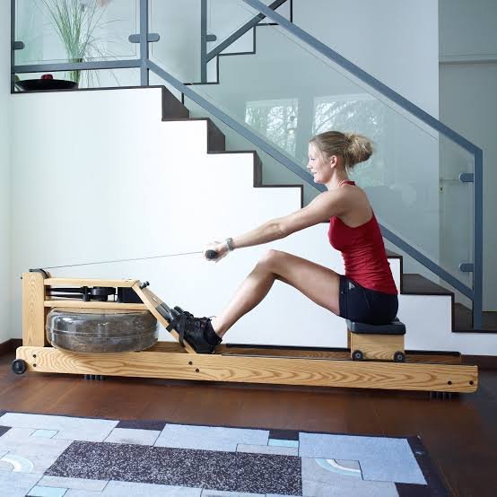 High fidelity rowing machine