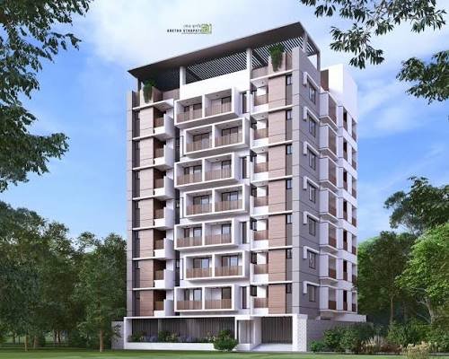 South-facing 1250 sq ft flat for sale in Aftabnagar