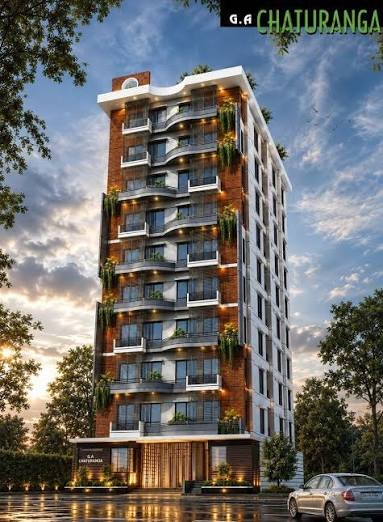 1750 Sft. Lake and Park Facing Flat in Uttara Sec-17