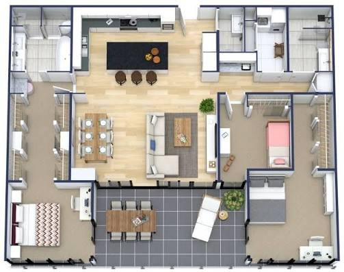 Furnished 3-bedroom Apartment in Mymensingh Sadar for Sale