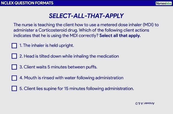 NCLEX RN Practice Questions
