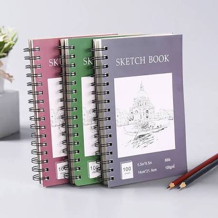 Spiral Bound sketchbook