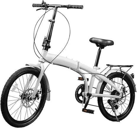 Folding city commuter bike