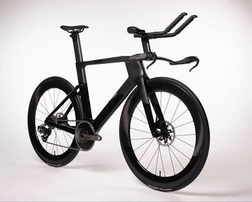 Carbon fiber triathlon bike