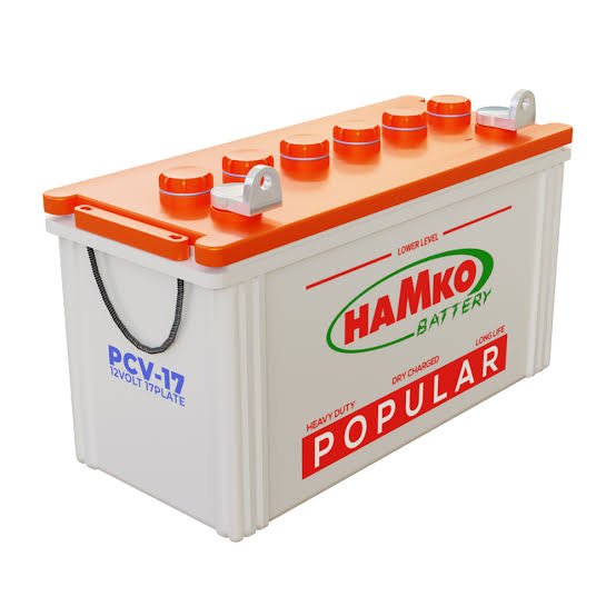 Hamko Popular PCV-17 Plate Battery