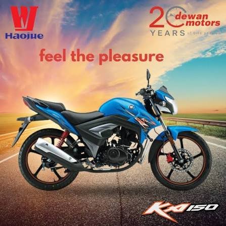 Haojue KA150 2019 Blue