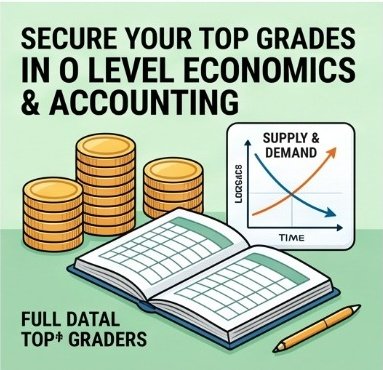 Secure Your Top Grades in O Level Economics & Accounting