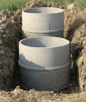 Underground Concrete Water Reservoir & Septic Tank