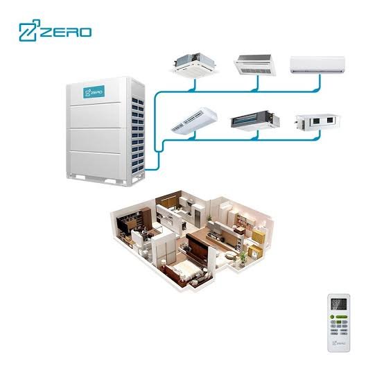Central VRF Multi-Split AC System Installation