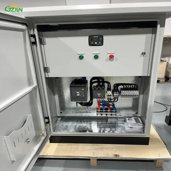 Commercial Diesel Generator Installation & ATS Panel Setup