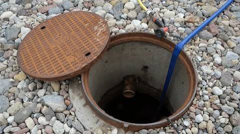 Deep Sewer Manhole & Underground Waste Line Cleaning