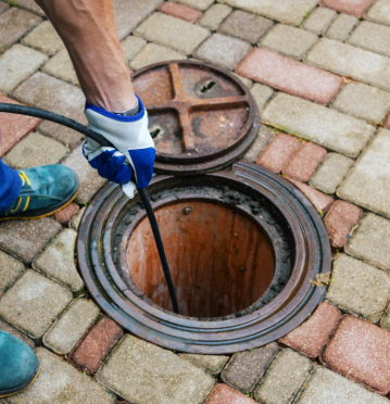 Deep Sewer Manhole & Underground Waste Line Cleaning