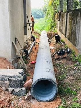 Municipal Stormwater RCC Hume Pipe Drainage Line