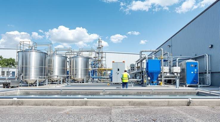Industrial Effluent Treatment Plant (ETP) Civil & Piping