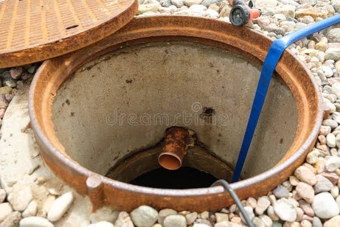 Deep Sewer Manhole & Underground Waste Line Cleaning