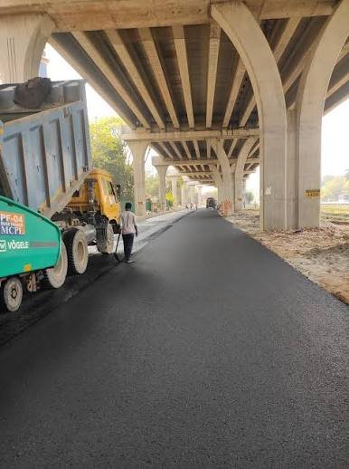 Rigid Reinforced Concrete (RCC) Pavement Highway Road