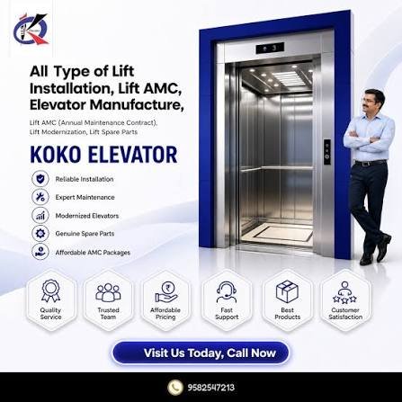 Elevator Modernization, Spare Parts & Annual Maintenance