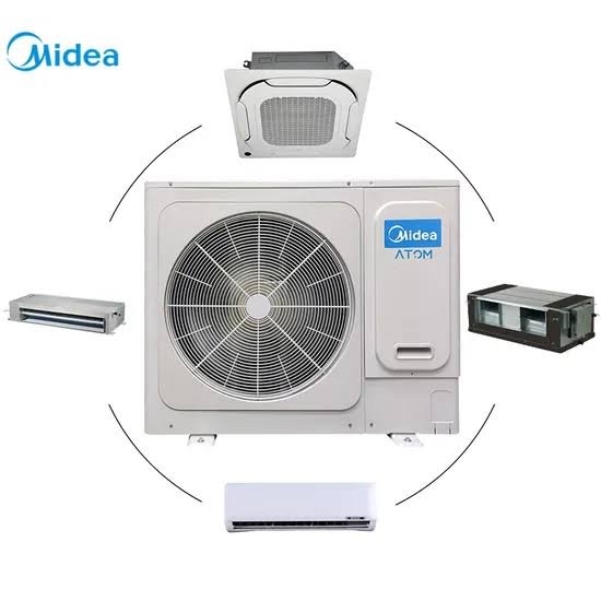 Central VRF Multi-Split AC System Installation